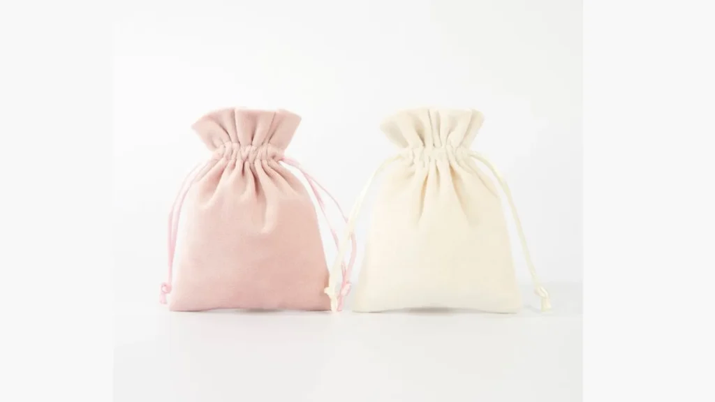 sustainable jewelry pouch