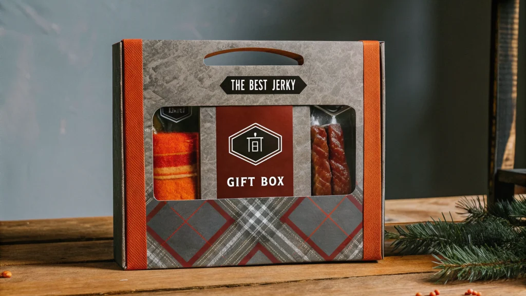 the best jerky gift box male gift box design