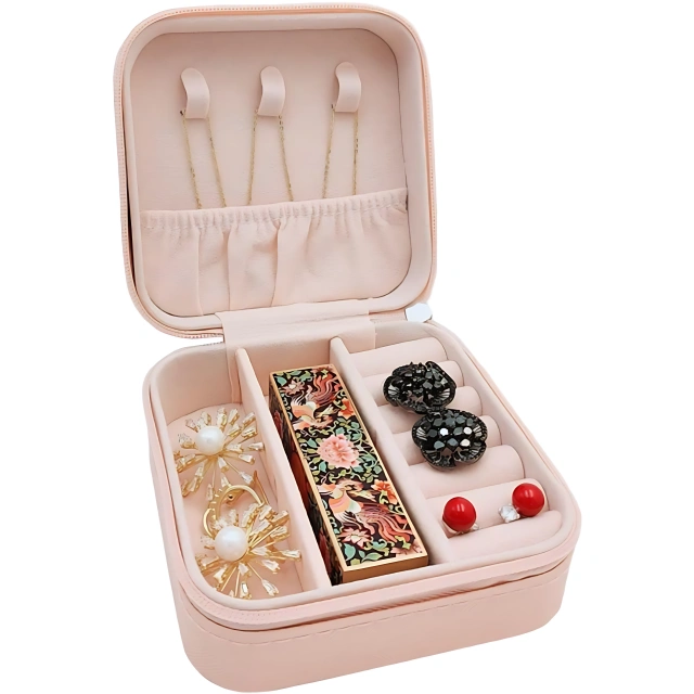 Adorable and Practical Travel Jewelry Case Mini - Keep Your Jewels Safe on Trips - travel jewelry case mini 4