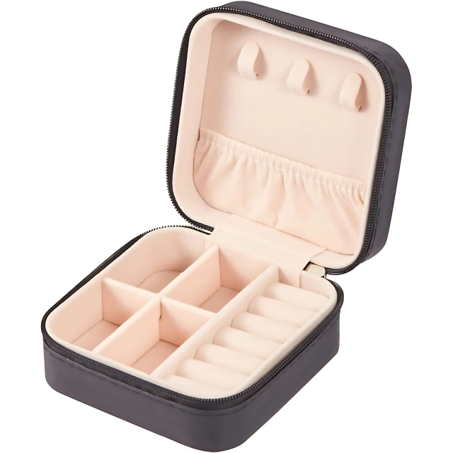 Compact and Functional Travel Jewelry Case Small - Secure Your Jewelry on Journeys - travel jewelry case small1