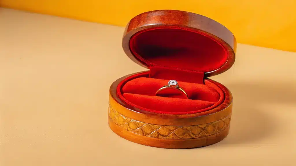 How to Create Elegant Packaging for Wedding Jewelry - wedding ring jewelry box