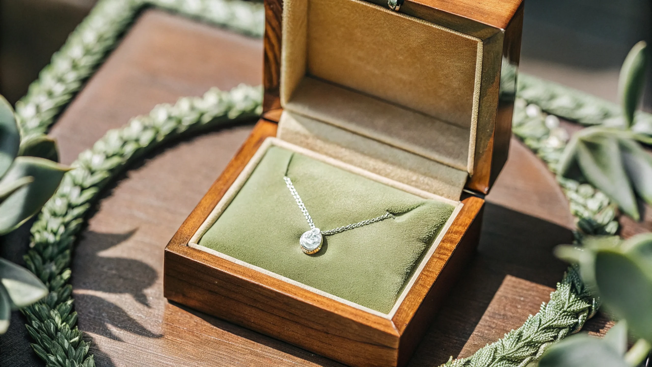 white gold ring box