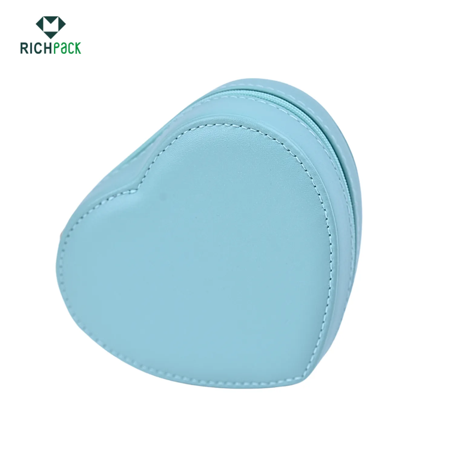 Tiffany blue heart shape jewelry storage box 002