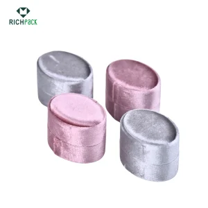 جعبه حلقه مخملی سبک باله 001