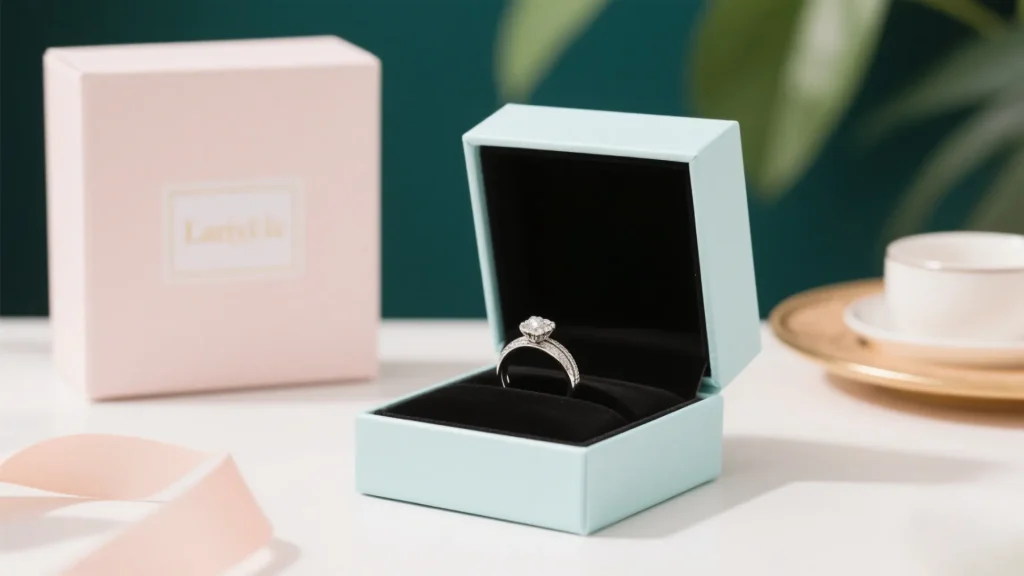 best jewelry box for your brand ring box rigid box (1)