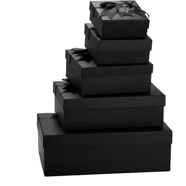 Black Jewelry Boxes – Simple, Reliable Packaging for Everyday Jewelry | Richpack - black gift box 4