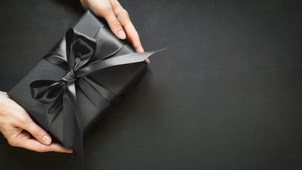 black gift box for wholesale 002