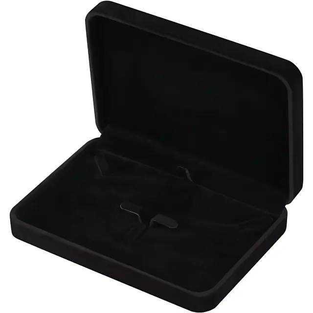 Velvet Gift Boxes | Premium Gift Packaging | Custom Branding & Wholesale - black velvet jewelry box 2