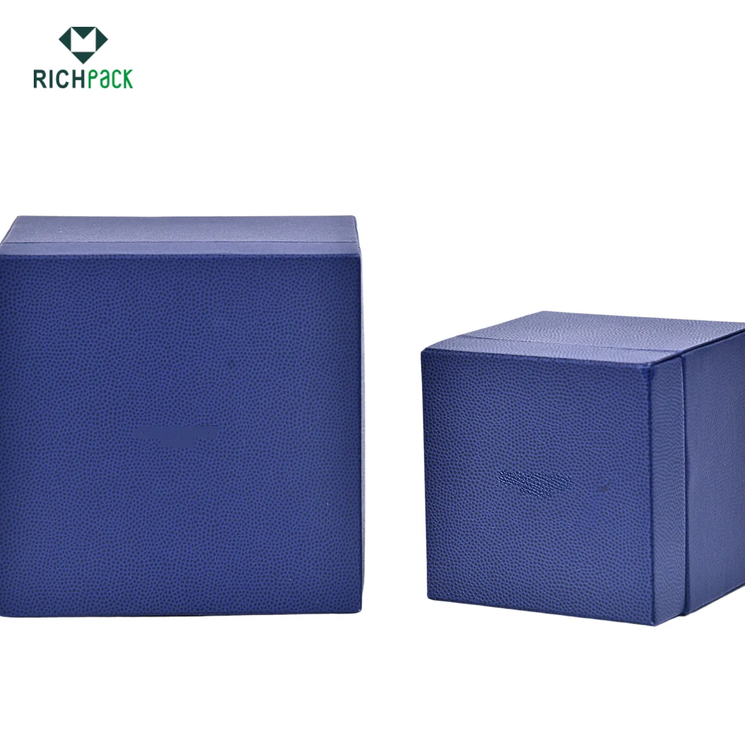 blue leather wedding ring box 001