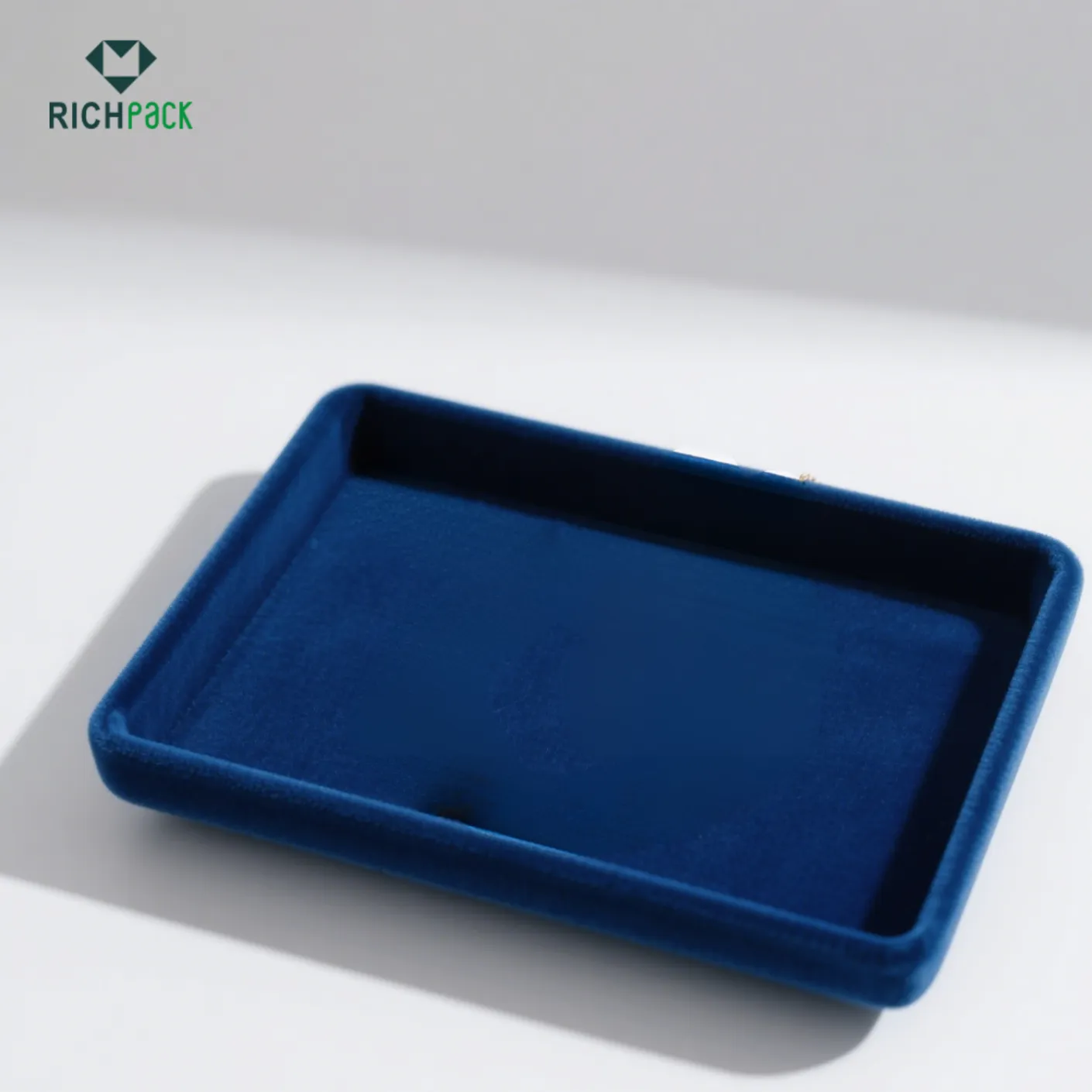 blue velvet soft jewelry tray 003