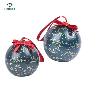 توپ جعبه هدیه جواهرات کریسمس 01