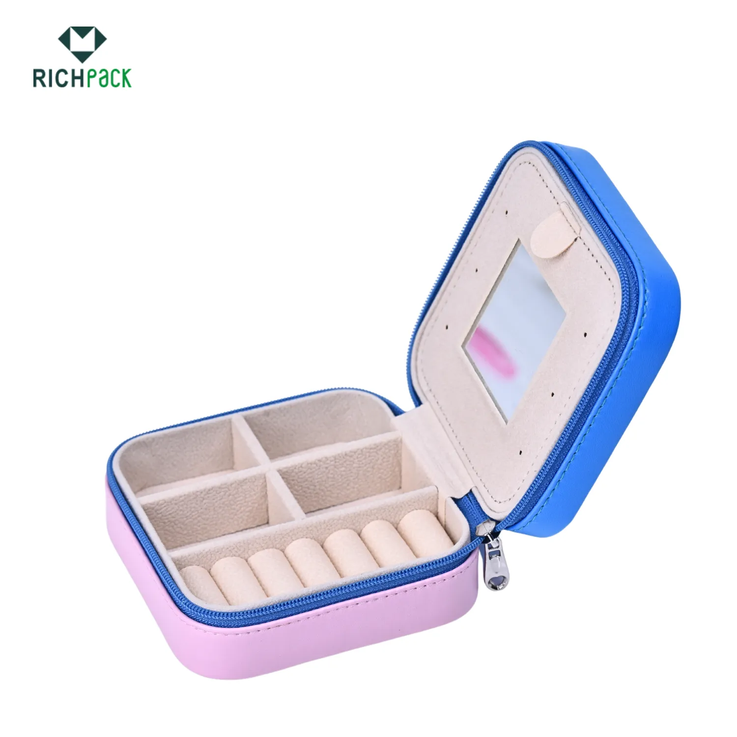 contrast color design jewelry case for gen z 003