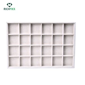 bandeja de joias ecológica de algodão 006