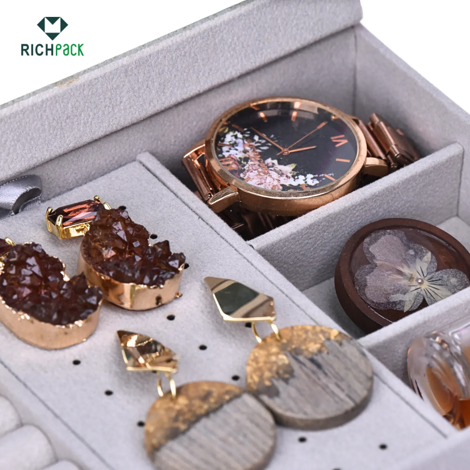 creative book shaped jewelry storage box 006