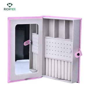 creative book shaped jewelry storage box 009