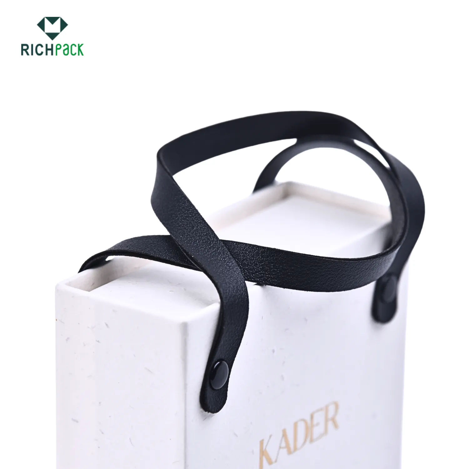 custom branding paper jewelry box with strings 003