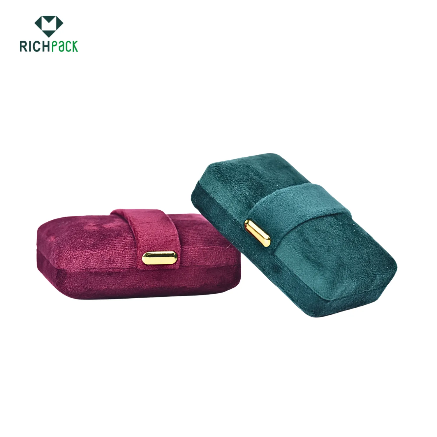 custom color velvet jewelry boxes 005