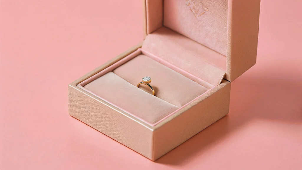 custom engagement ring box that guarantee a yes