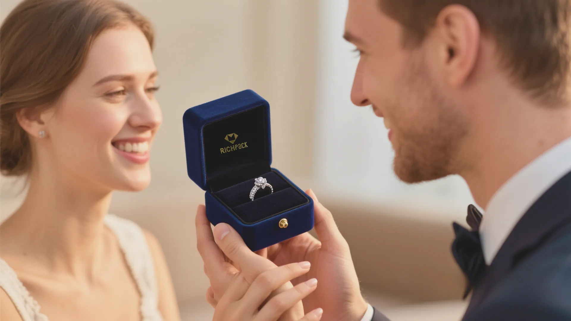 custom jewelry box for engagement