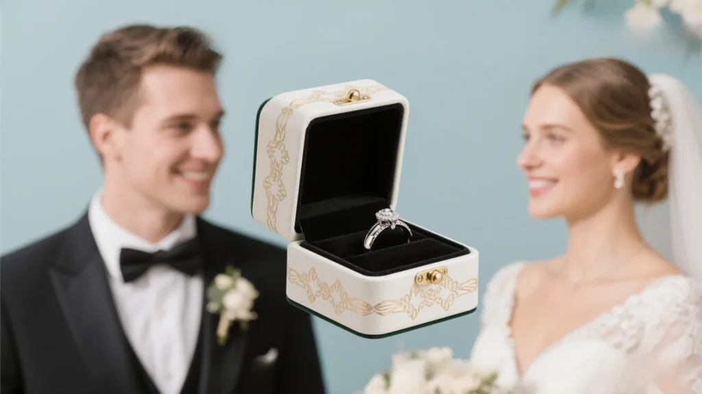 custom jewelry box for new couple