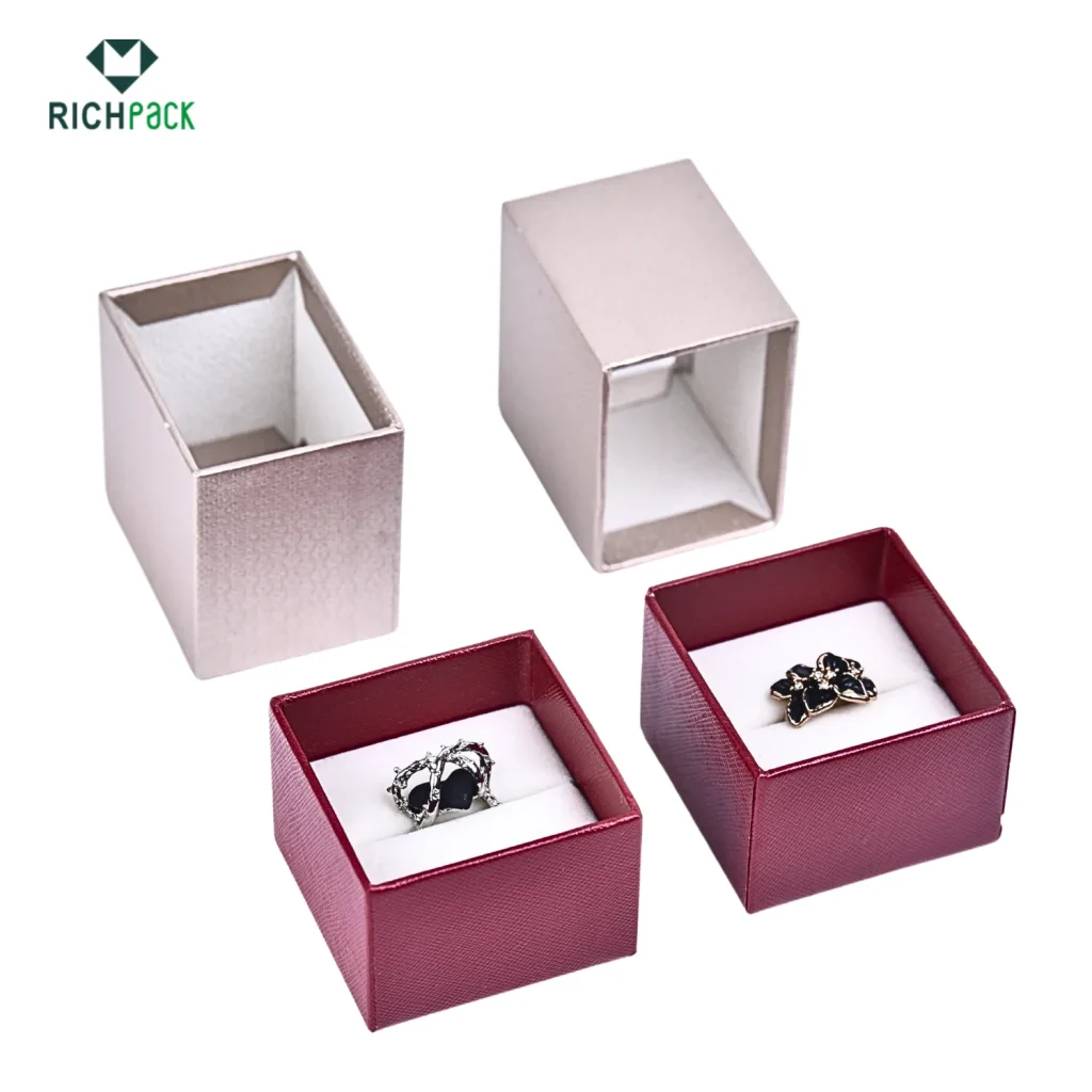 custom ring lid and base jewelry box 001