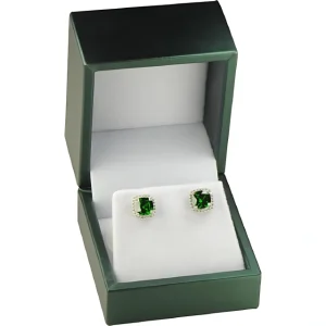 Exquisitely Pure & Gracefully Elegant White Gift Boxes: Unrivaled for Showcasing Jewelry in Stunning Fashion - earing gift box