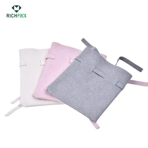 faux suede drawstring jewelry pouches 007
