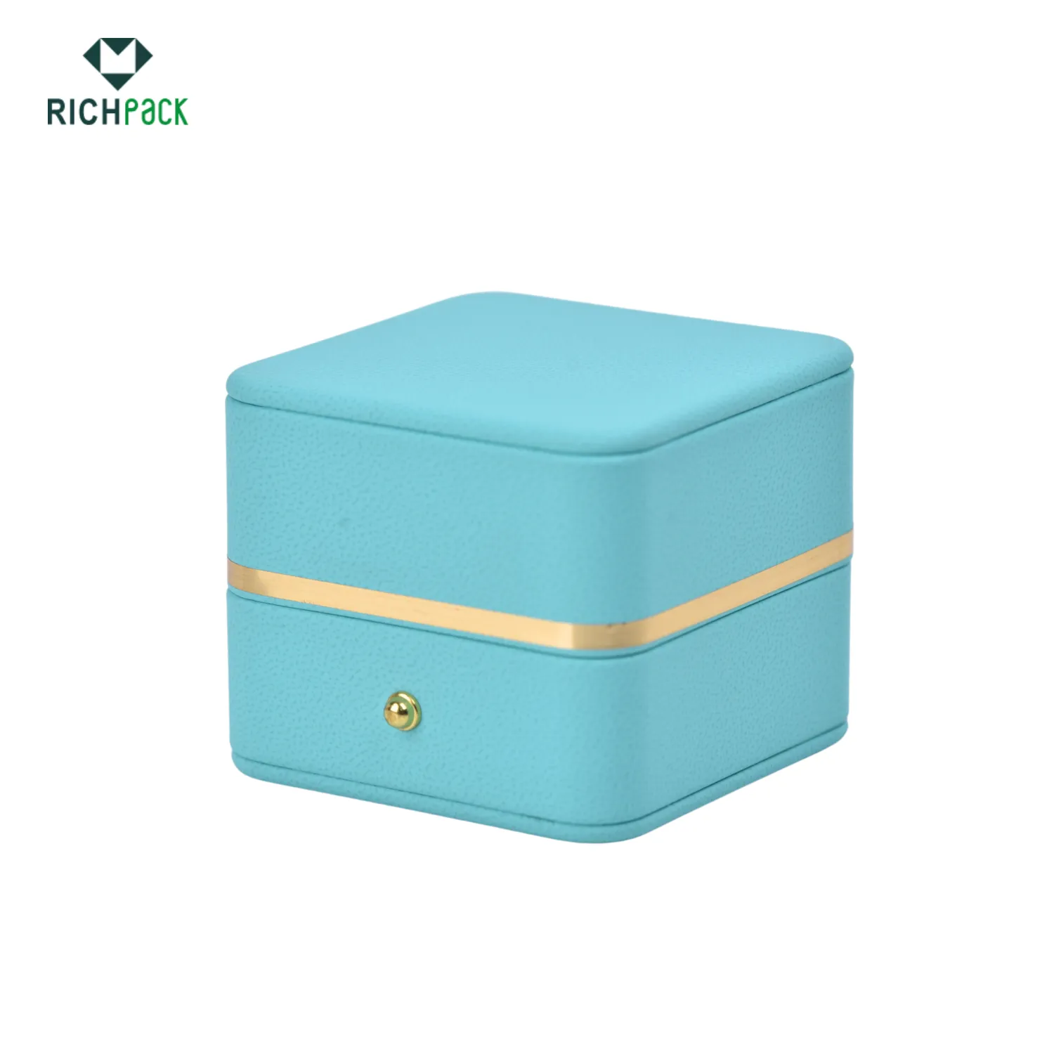gold edge necklace jewelry box 004