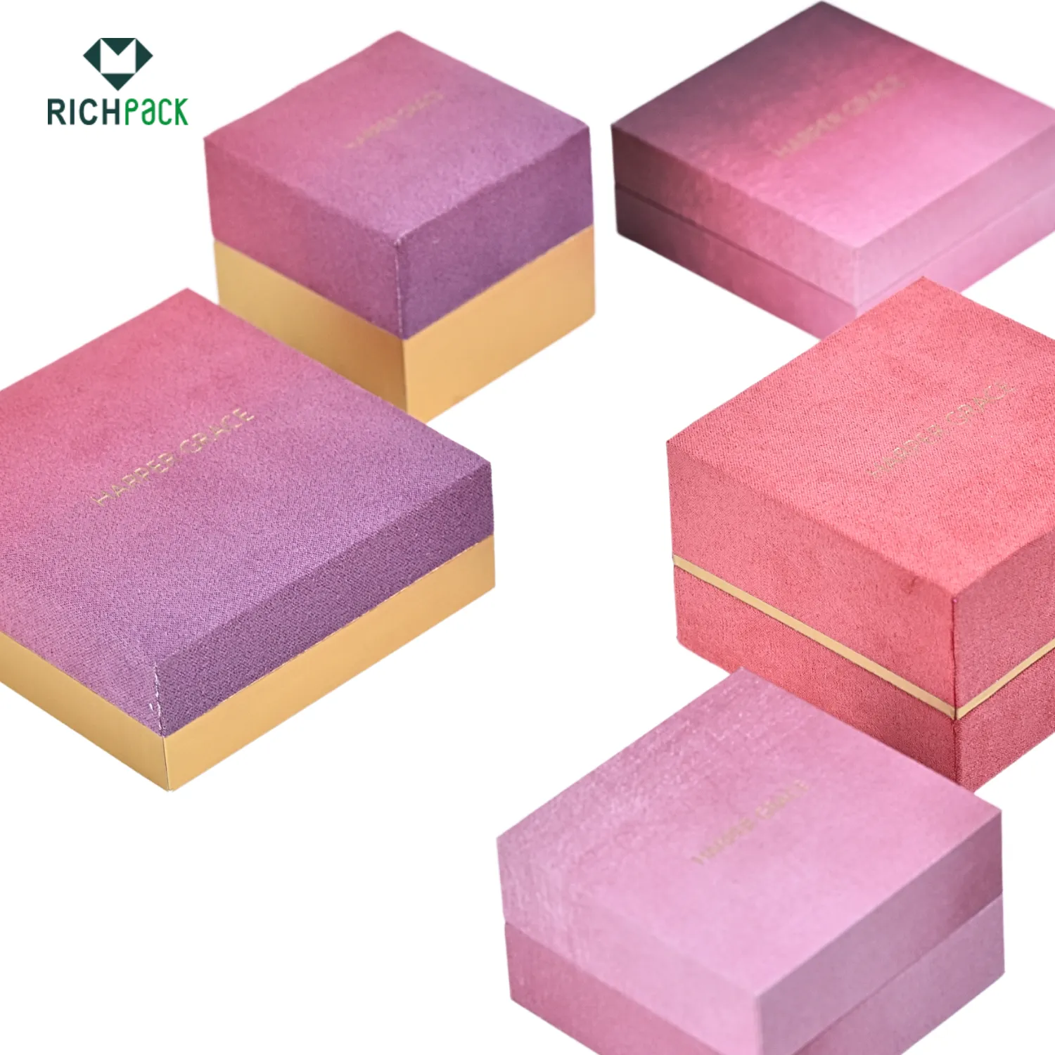 gradient color jewelry box 002