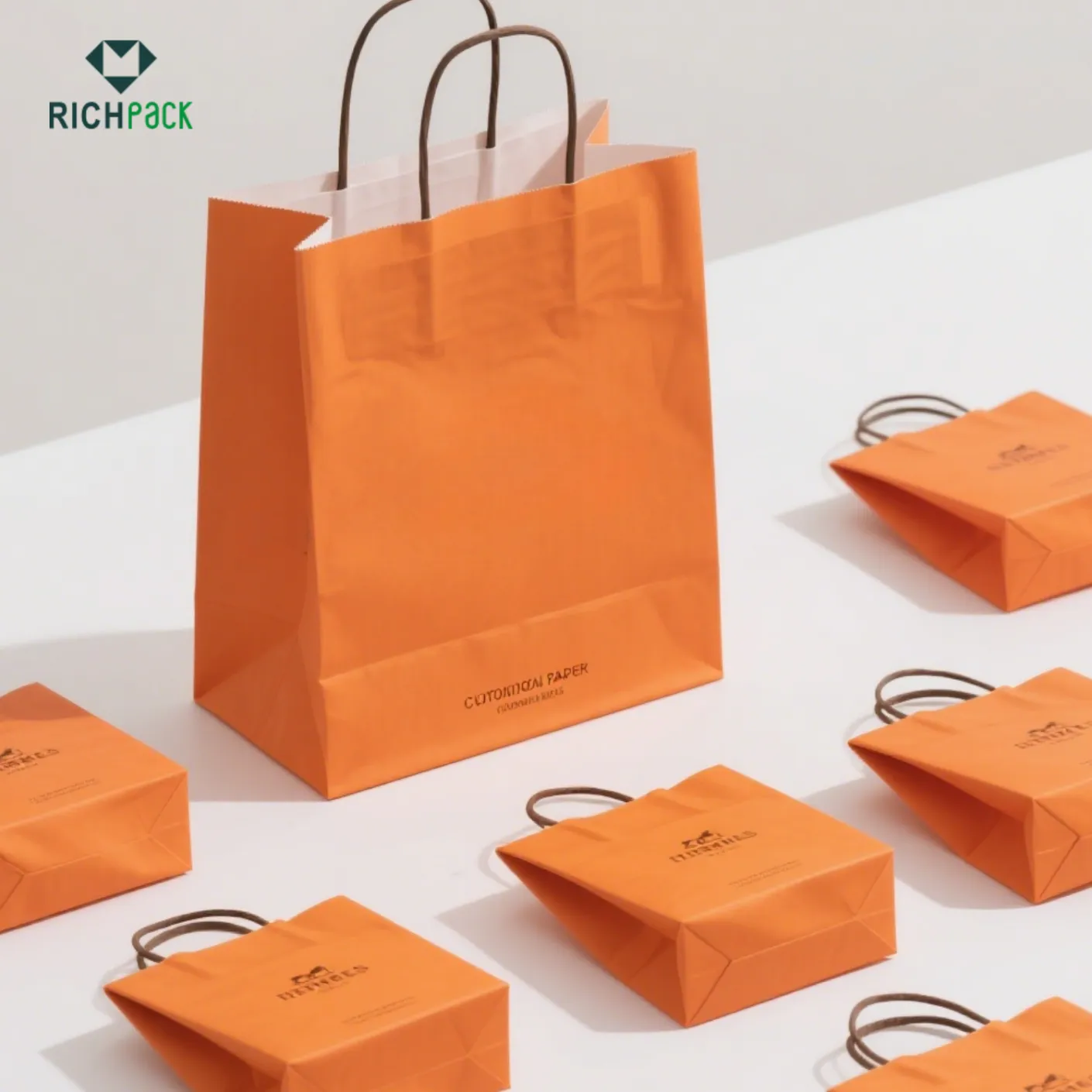 hermes inspired paper bags 003