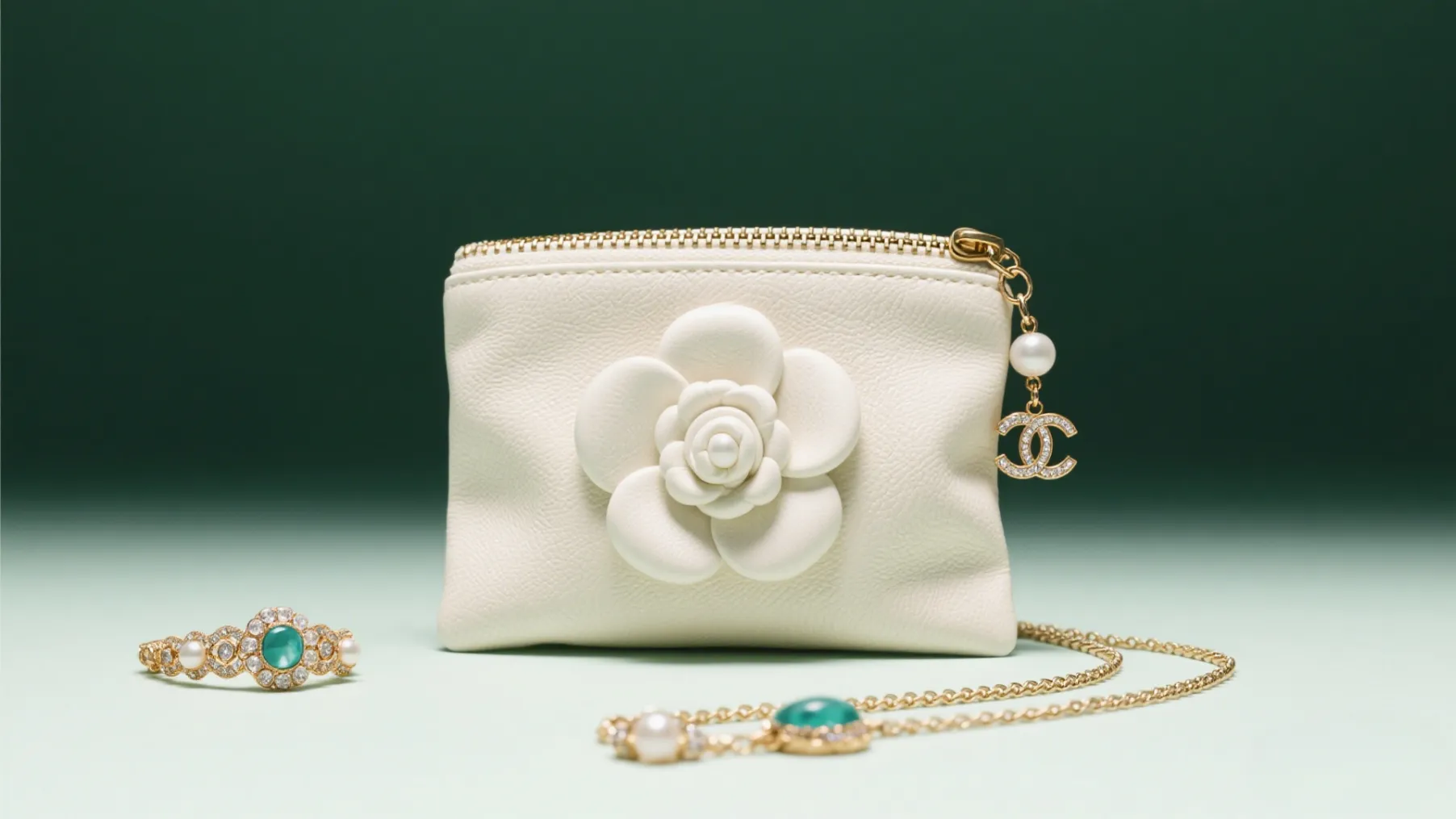 jewelry bags with zipper channel style