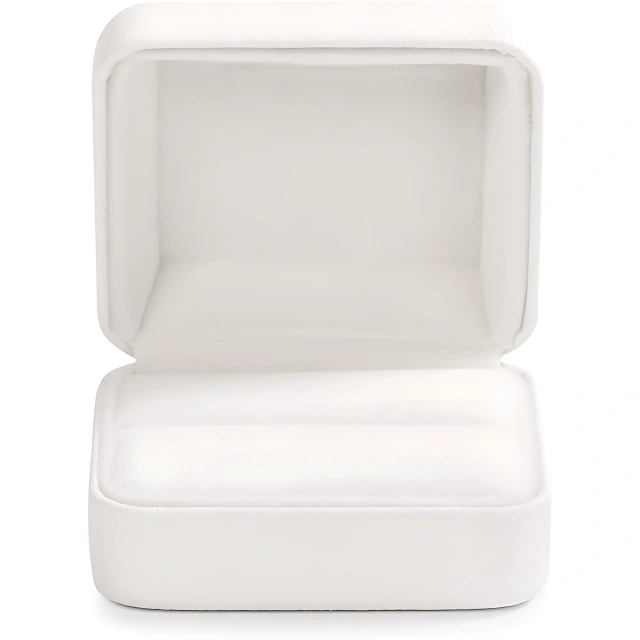 Luxurious Packaging for Jewelry Rings White Gold - Protect & Present in Style - jewelry box white 4