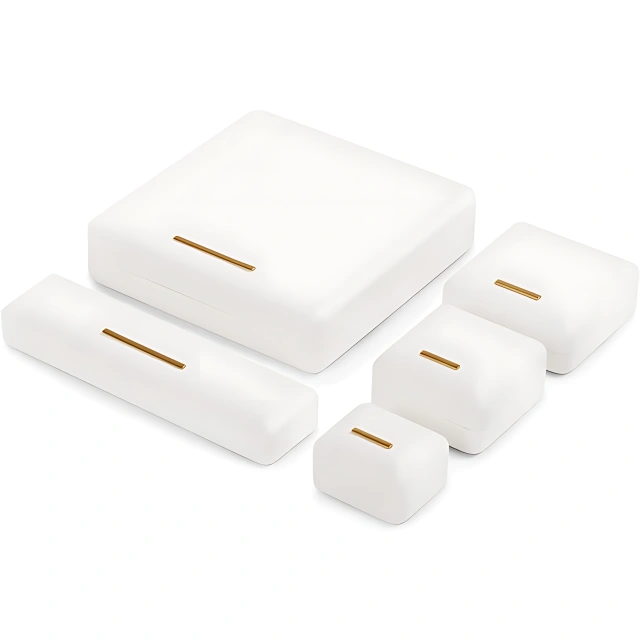 Luxurious Packaging for Jewelry Rings White Gold - Protect & Present in Style - jewelry box white 5
