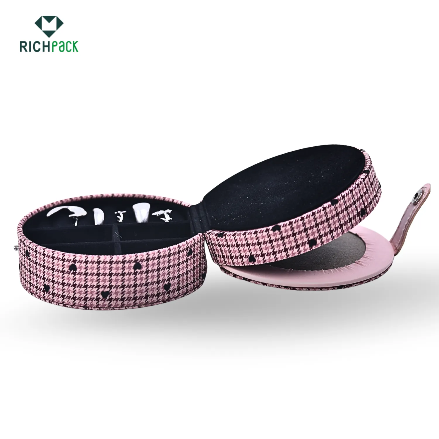 jewelry box with velvet insert 001