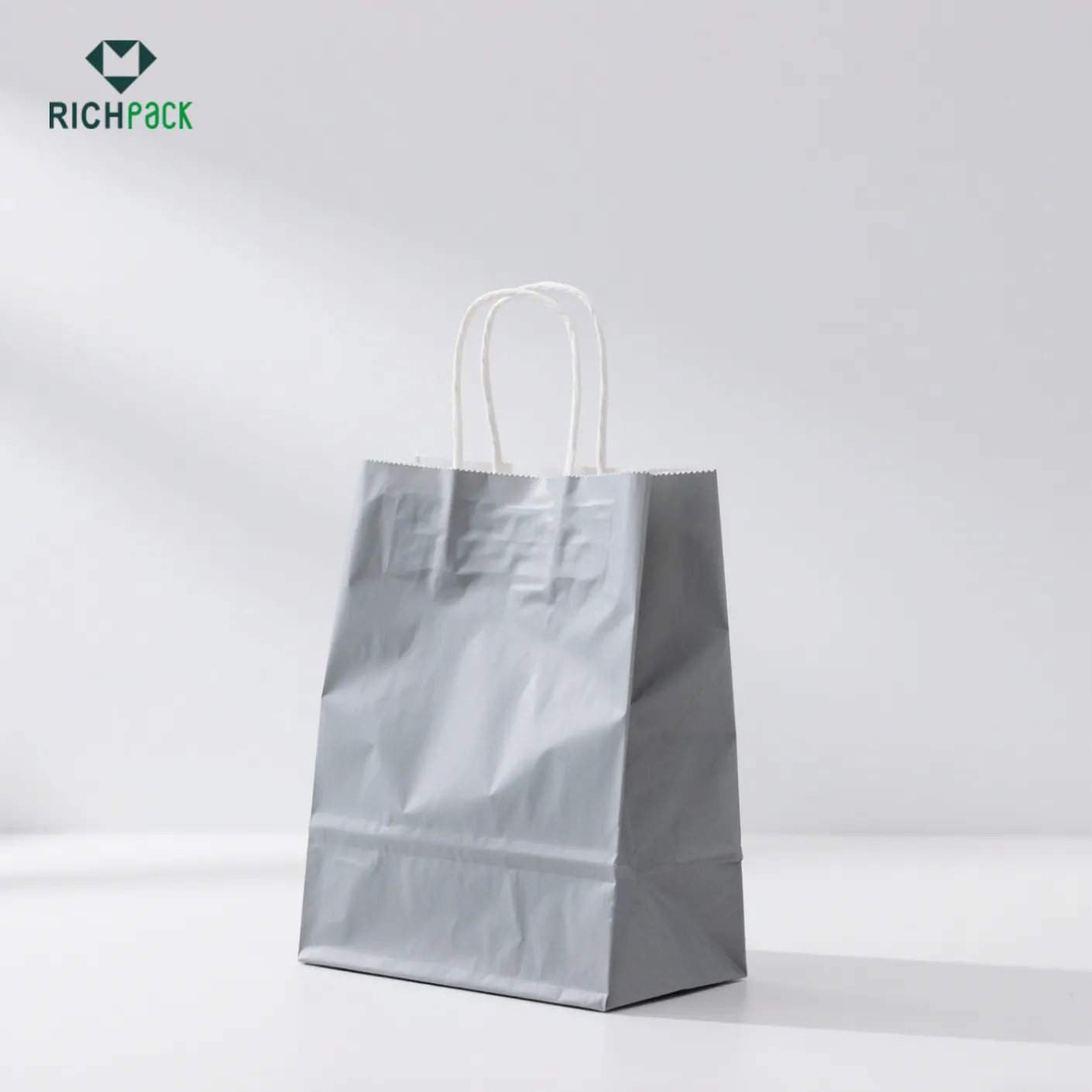 jewelry brand gift bag grey 005