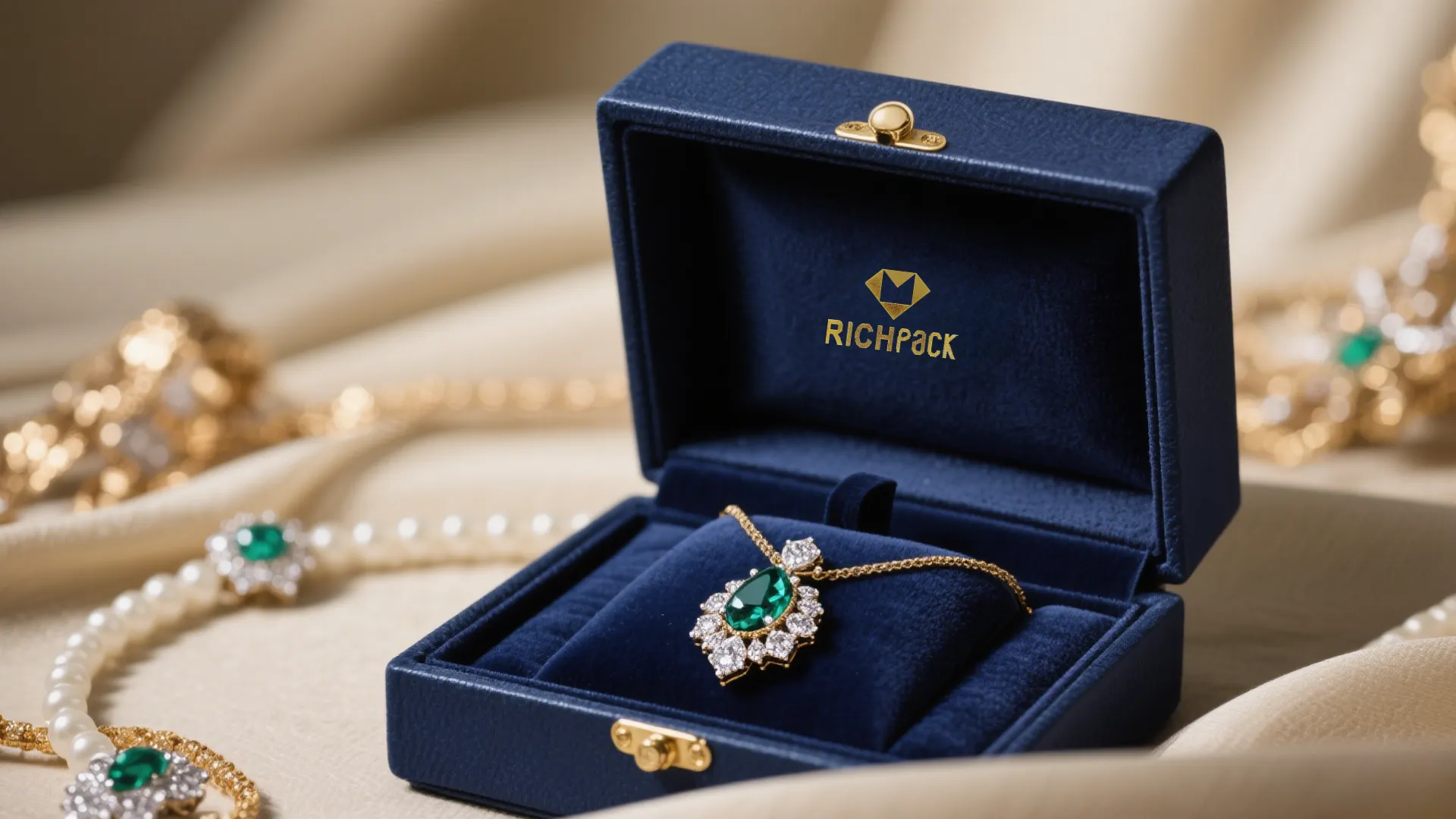 jewelry display velvt box