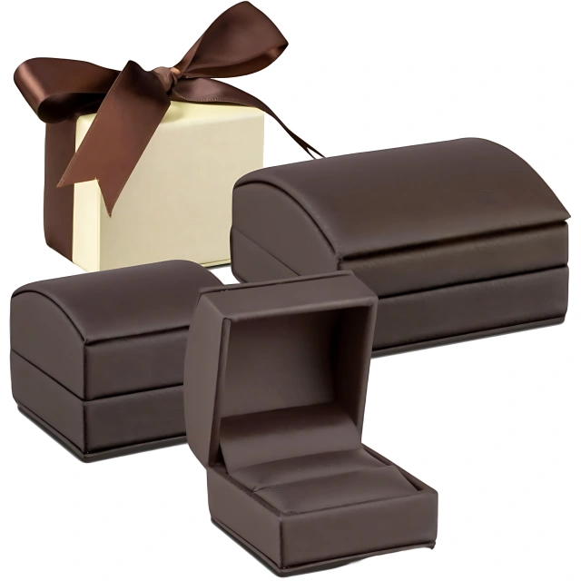 Engraved Leather Ring Boxes for Weddings | Custom Keepsakes for a Timeless Ceremony Richpack Manufacturer Direct for Wholesale & Retail Businesses - junipurr jewelry box 3