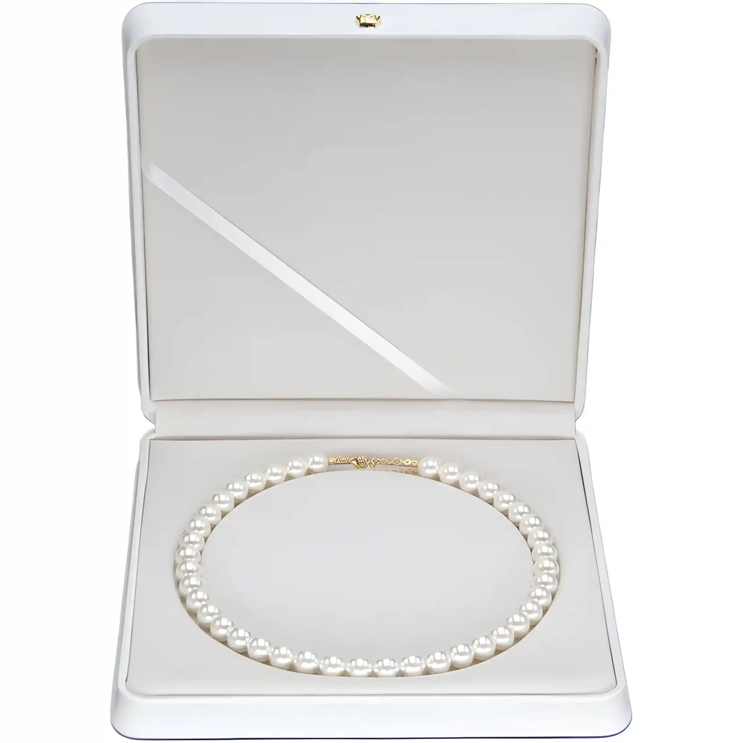 Elegant Jewelry Box White | Matte Finish Gift Box with Anti-Tarnish Lining - Richpack - large jewelry box white 2