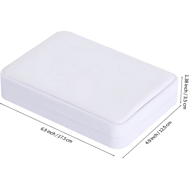 Luxurious Packaging for Jewelry Rings White Gold - Protect & Present in Style - large white jewelry box 2