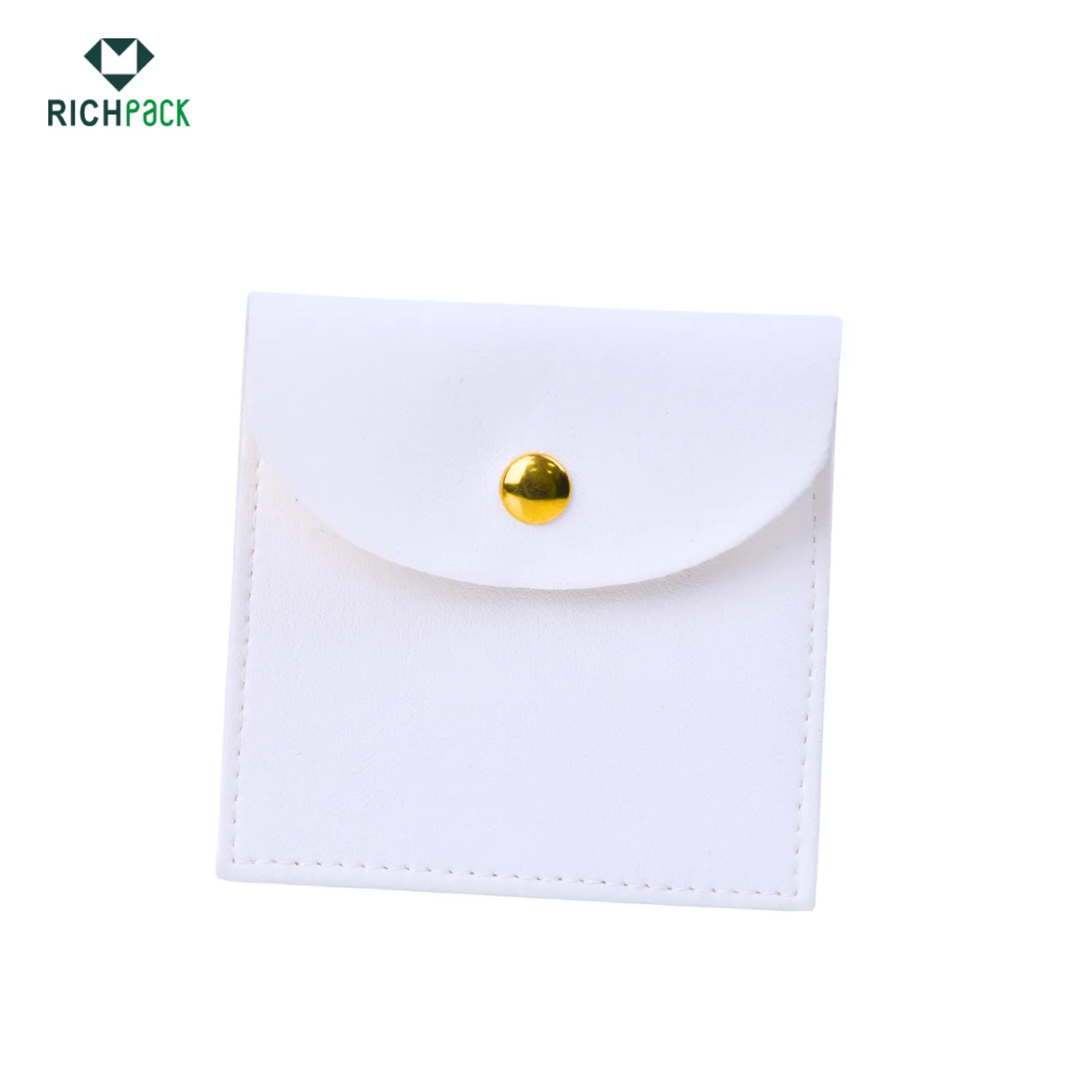 lightweight jewelry puches with glod press snap 002