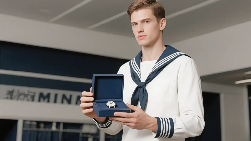 men's watch box presetation