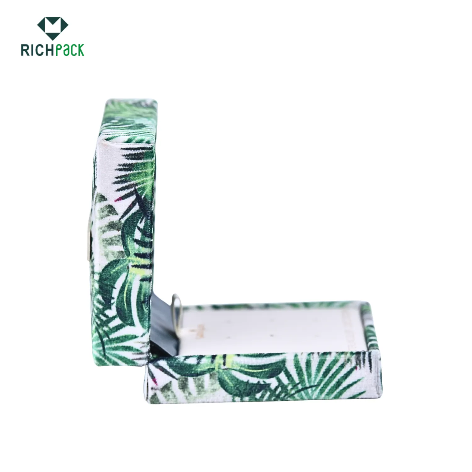 nature fabric jewelry box 003