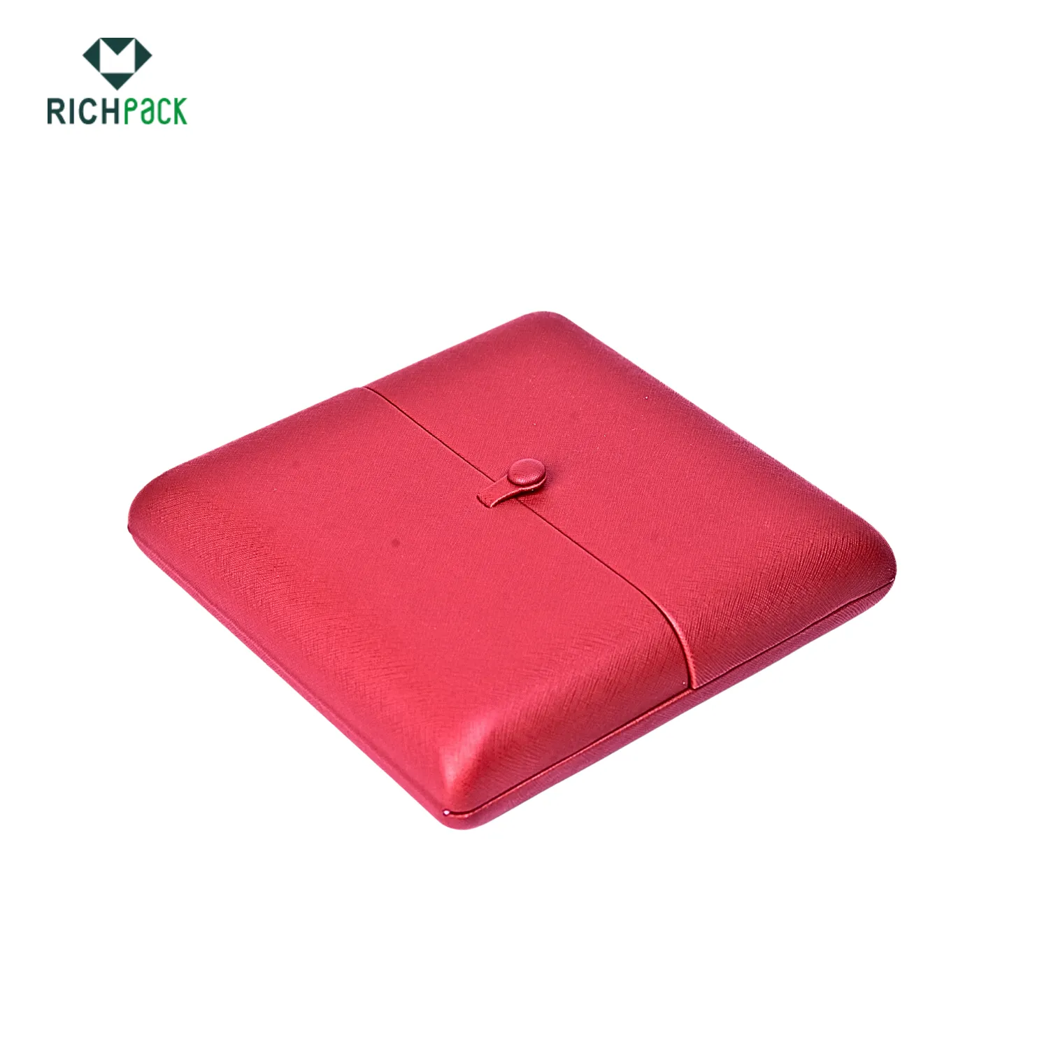 necklace jewelry box with button 001