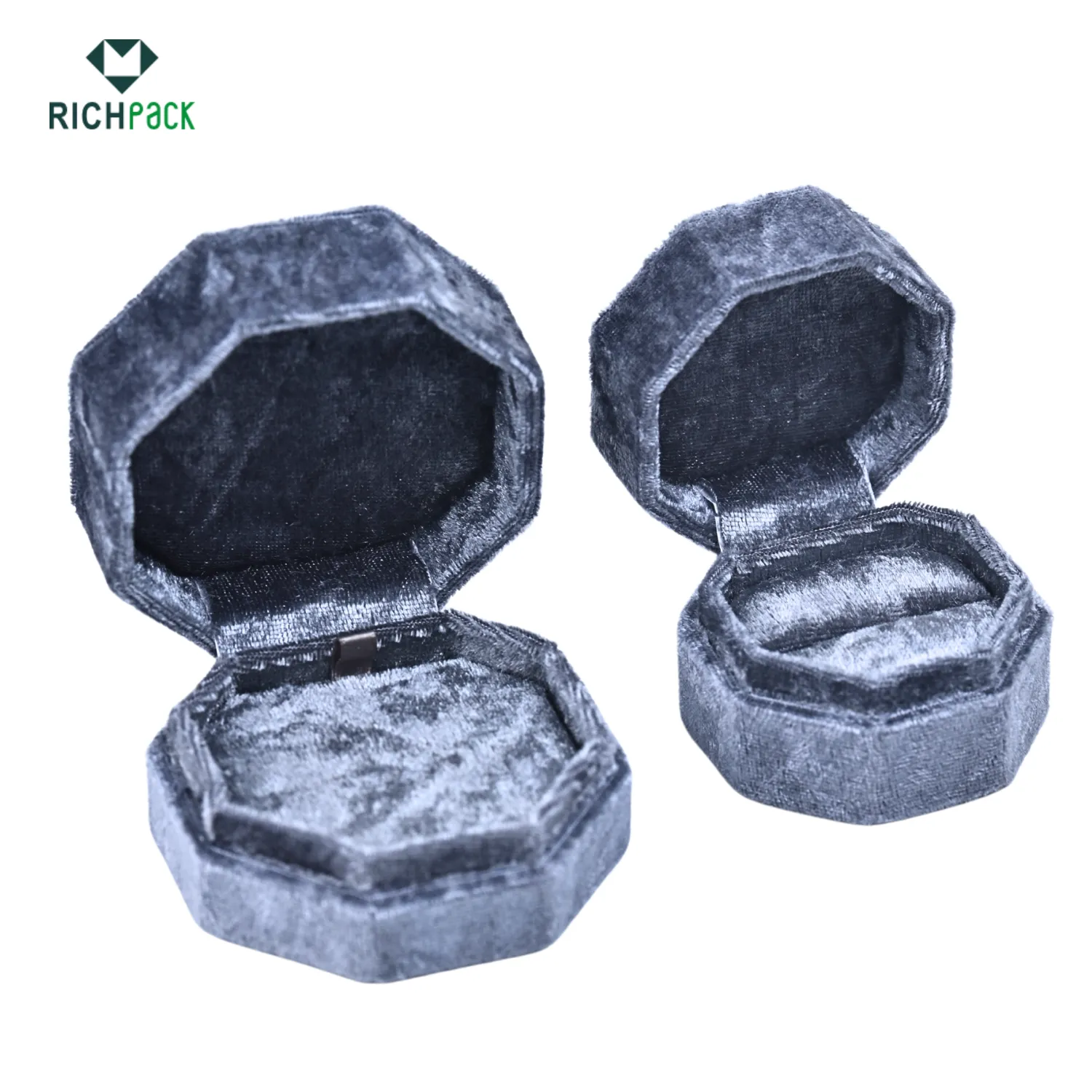 necklace ring velvet box 003