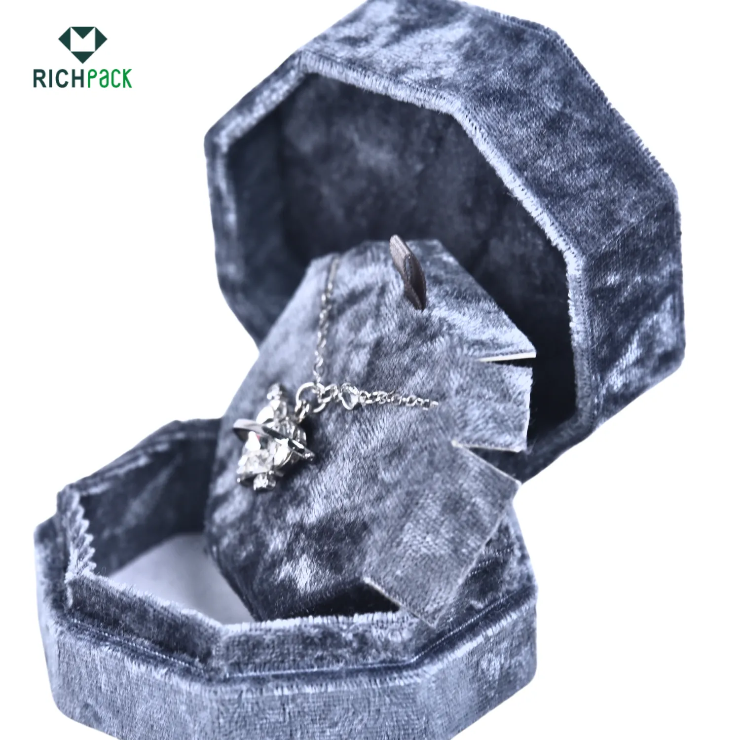 necklace ring velvet box 004