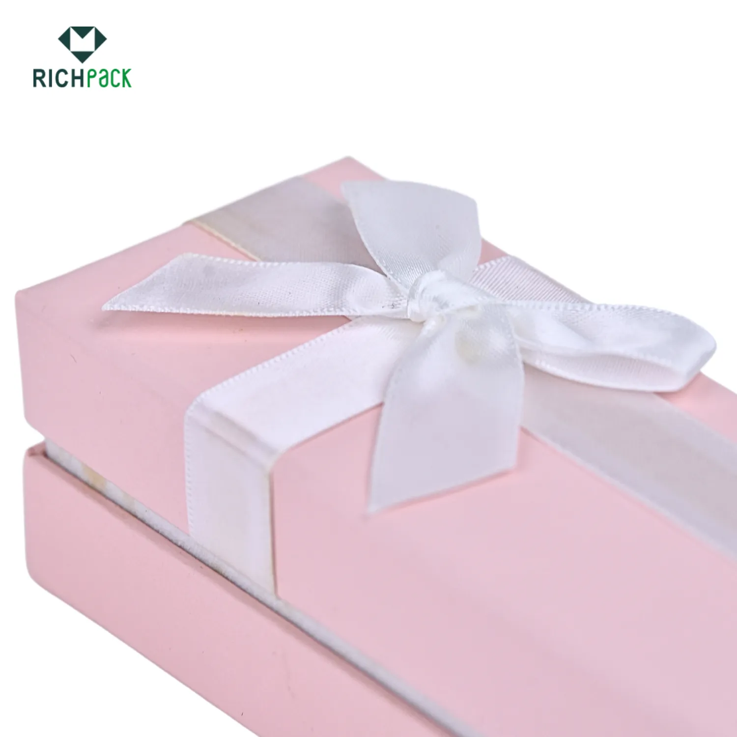pink cutom logo paper jewelry packaging sets 004