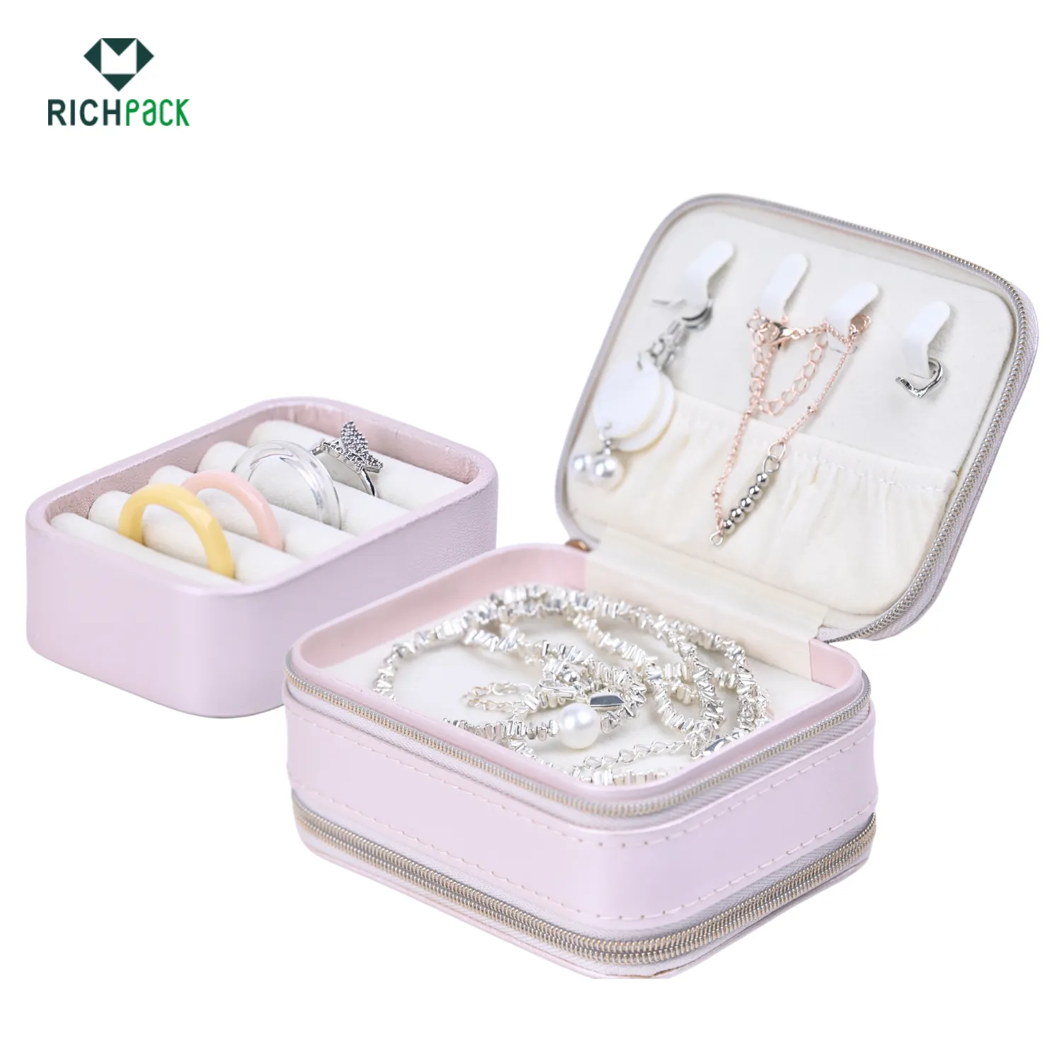 pink travel jewlery case 003