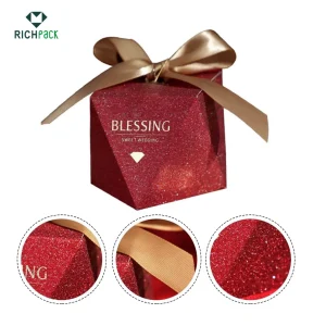 red weddging candy gidt box 3