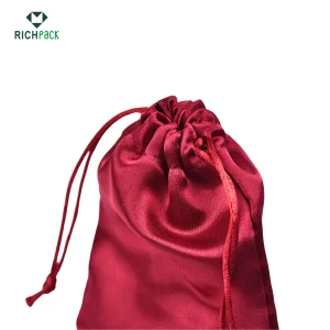 red silk jewelry pouches 003