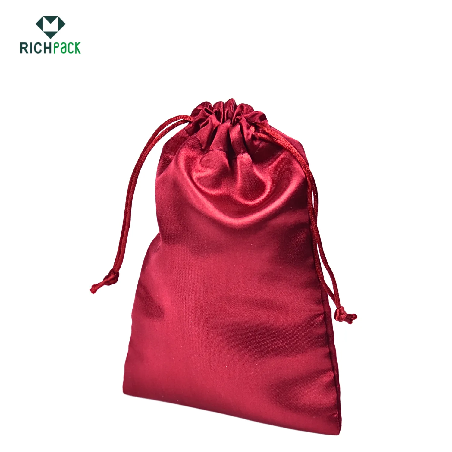 red silk jewelry pouches 004